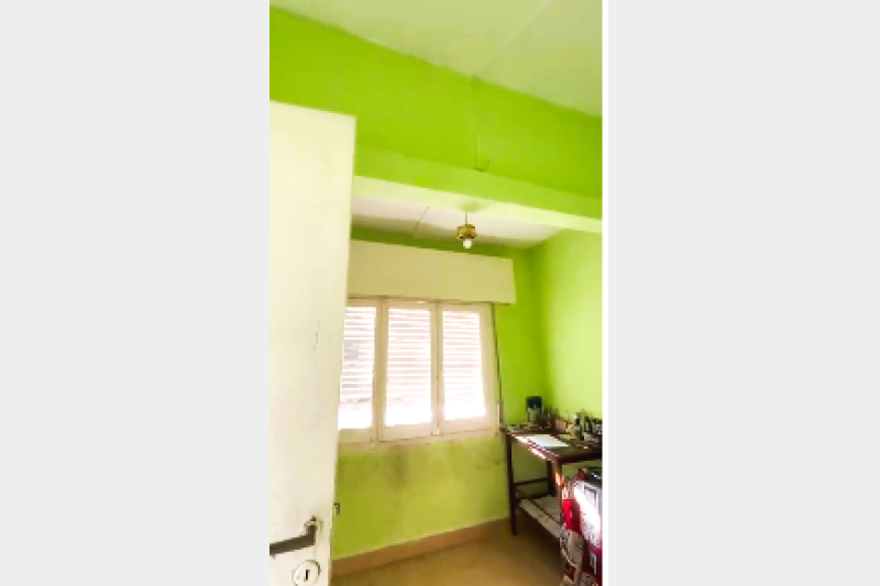 Casa con fondo